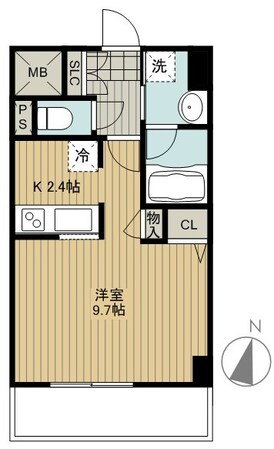 BUENA米山3丁目の物件間取画像